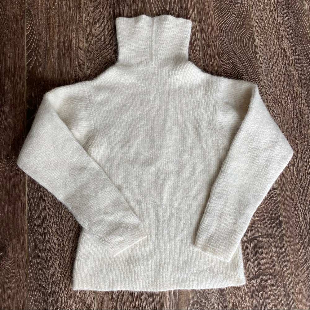 Misha And Puff Cream Turtleneck Sweater